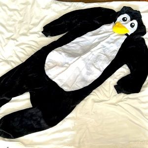 Penguin onesie adult unisex